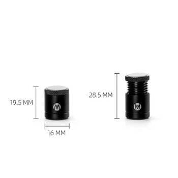 Aoyanlai mechanical master customized peripheral all-aluminum spiral itx chassis desktop mini magnetic jack graphics card bracket s19 black adjustment range 19.5-27mm