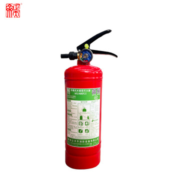Zhengtianqi portable low-temperature water-based fire extinguisher portable 2l vehicle household fire 3c certified equipment ms/abef2 2l water-based