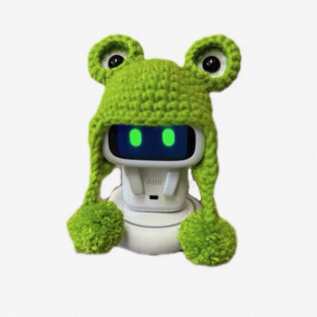 Genuine and ready-made aibi smart voice pocket robot supports ai q&a and carries birthday gifts with you frog clothing (robot not included)