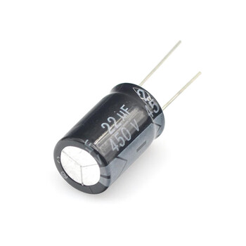 Taotimeclub electrolytic capacitor 450v/22uf volume 16*25 aluminum electrolytic capacitor 10 pieces no specification no specification