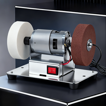 New mini electric grinder for grinding, scissors and kitchen knives, all-in-one grinding, polishing and rust removal, household small fully automatic artifact, standard configuration 10*13*16