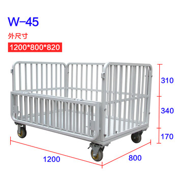 Cypress pallet truck, express turnover truck, thickened basket truck, cutting truck, storage basket bottom frame pine cloth truck, bottom frame pine cloth truck