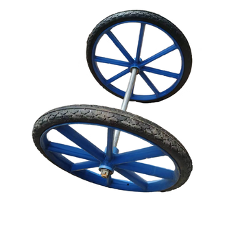 Shantou lincun construction site ash bucket truck construction solid tire workshop small bucket truck dump truck trolley household pull and push sand material labor truck complete set of blue flat tube solid tires