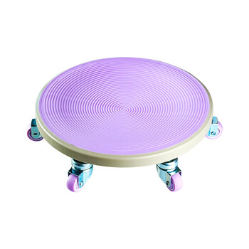 Sukususu abdominal wheel six-wheel sliding plate fitness silent six-wheel abdominal muscle fitness sports equipment household artifact purple
