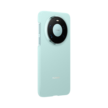 95% new huawei (huawei) mate 80 pro max plain leather protective case cyan original original mobile phone case mobile phone protective cover