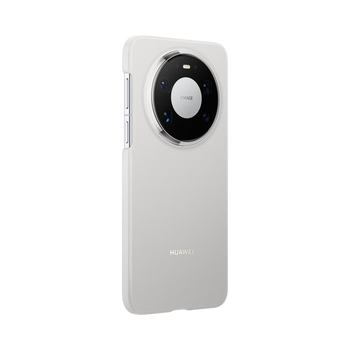 90% new huawei (huawei) mate 80 pro max plain leather protective case gray original original mobile phone case mobile phone protective cover