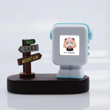 Yue jianghu's fourth generation xiaozhi ai robot finished product 4g/wifi strong artificial intelligence xingli's natural dialogue interrupts the screen drive fourth generation xiaozhi ultra sky blue gradient
