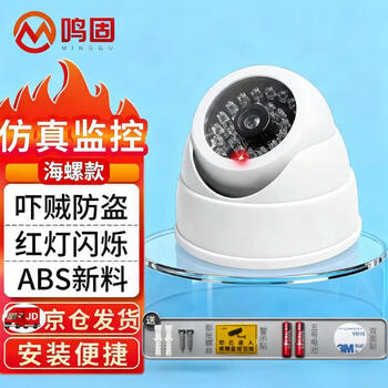 Minggu conch simulation camera fake monitor simulation with light anti-theft anti-theft probe monitoring model