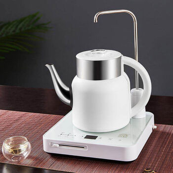 Fully automatic kettle household stainless steel electric kettle smart water pump self-priming tea stove 1ml white rs-d188