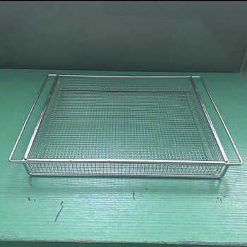 Xiaobai tea micro-steamed grill xt7231/yt7232 baking pan mesh 304 stainless steel steamed grill rack 385*290 385*280*30mm deep-fried basket third generation