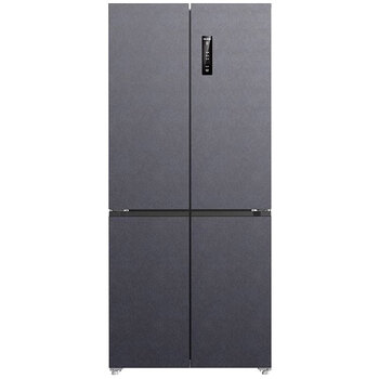 Meiling ai smart 505l refrigerator four-open cross door dual system dual cycle ultra-thin zero flat insertion active sterilization level one energy efficiency refrigerator bcd-505wspu9czx