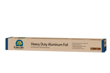 If you care recycled heavy duty aluminum foil, 30' roll, 12-pack