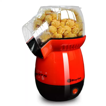 Zhizhou popcorn machine household small fully automatic mini popcorn machine children's electric hot air corn popcorn machine popcorn machine red-upgraded model