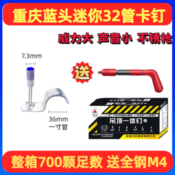 Shantou lincun buy nails and get a gun. fengda mini cannon nails, round nails, bare nails, stainless steel nails, nail tube clamps, special nails, concrete small nails, chongqing lantou 32 tube nails_700 pieces