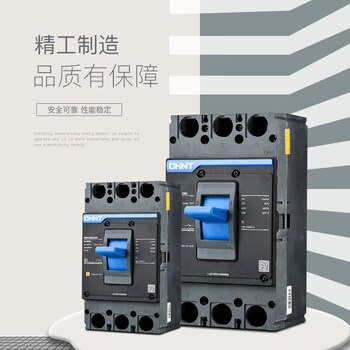 Chint nxm kunlun 3p4p air switch nm1 air switch 125a250a400a630a molded case circuit breaker 380v 10a 2p