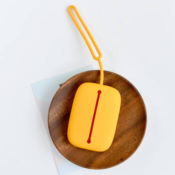 Naturally new cute car large capacity silicone key bag key cover car key bag silicone coin purse drawstring style - vibrant orange