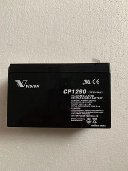 Vision battery cp1290 new sanrui 12v9ah medical fire protection ups power battery