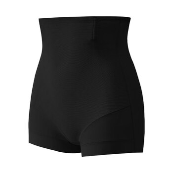 Osmanna high waist tummy tightening pants buttock shaping postpartum waist body shaping shorts black s 75-85 jin