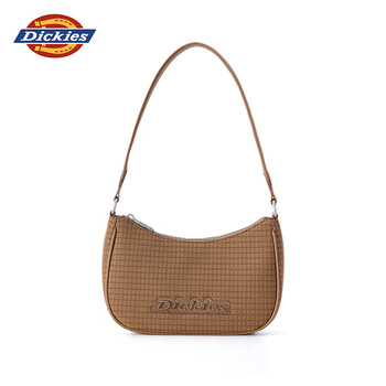 Dickies shoulder bag commuter crossbody bag classic casual armpit bag women's bag brown