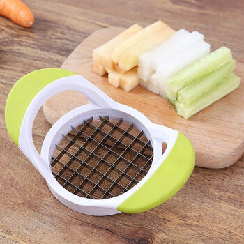 Fantasy stainless steel apple cutter, flower-shaped fruit cutter, multifunctional platter tool, full set, small artifact, no low seat for cutting strips