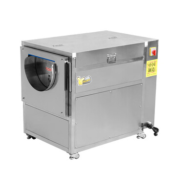 Honggong fully automatic potato peeling commercial sweet potato sweet potato taro lotus root radish brush peeling peeling and cleaning 45 type_0.75kw_single peeling 10-12kg_output