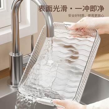 Beishan dumpling box food-grade refrigerator-freezer special quick-frozen storage box wonton dumplings multi-layer sealed storage box with lid, transparent color, four layers, anti-stick bottom - can be timed