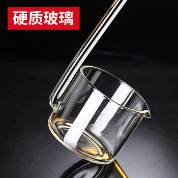 Zhifangyi high borosilicate transparent wine brewer 1 tael, 2 taels and 5 halves, for two households, 1 tael packed___50ml___transparent handle