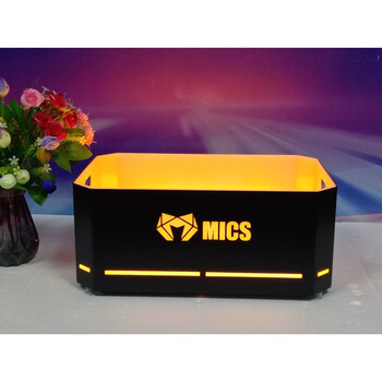 Fantasy bar luminous ice bucket charging beer frame champagne bucket transparent bucket j style 24 pieces painted frame (minimum order of 3 pieces) colorful