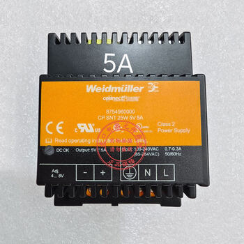 Weidmüller switching power supply cp snt48w24v 2a 8739140000 8754970000 12v 8754960000 5v_5a
