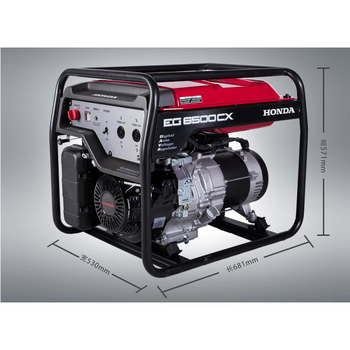 Honda generator 5kw electric start gasoline generator single-phase 220v white_eg6500cx_manual