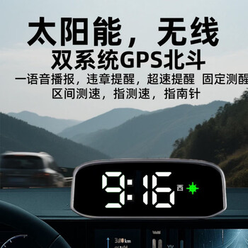Wanzhuang electronic dog 2025 new solar hud head-up display wireless electronic dog radar safety warning internet celebrity new model - suitable for all models of solar hud