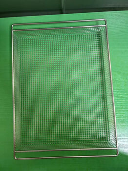 Wanshi stove ds28559qm304 stainless steel steam grill air frying basket 38228030mm air frying basket 382*280*30