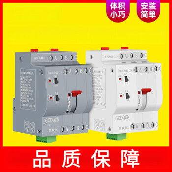 Automatic transfer switch dual power supply household single-phase 220v2p100a uninterrupted millisecond switching backup switch 40a 2p