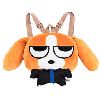 Ye yu siam luo lipu plush backpack school bag multiple cute creative student bags birthday gifts for girls bow tie style