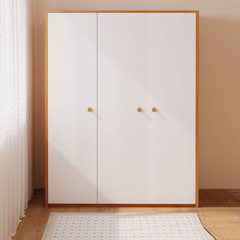 Fantasy wardrobe storage cabinet two-door wardrobe german sup grade beech 1.01 meters