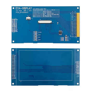 Weiyiyou 4.3-inch tft lcd display mcu parallel port 3-wire 4-wire spi serial port lcd color screen capacitive touch ips 8-bit adapter board