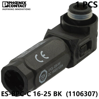 Phoenix phoenix energy storage aviation plug plug connector es-bpc-c 50 og bk es-bpc-c 16-25 bk 1106307