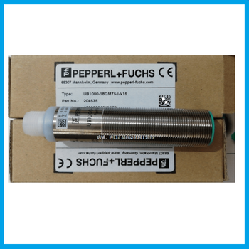 Pepperl+fuchs ultrasonic 5ub500/18gm75-u*-e4-e5 spot ub1000-18gm75-i-v15