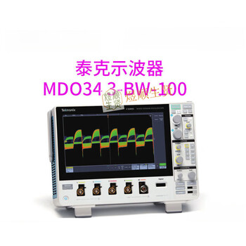 Fhjqb mixed domain oscilloscope 100 350 500 mdo32 3-bw-200 mdo32 3-bw-350 2 channels 350m