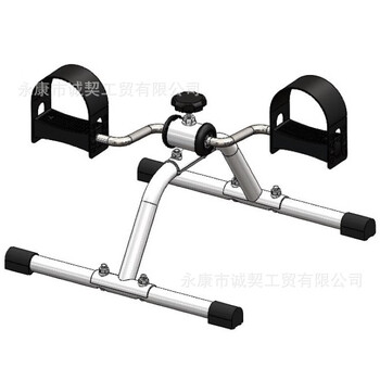 Oem mini simple bicycle home leg beauty machine leg trainer elderly bicycle stepper factory pearlescent white