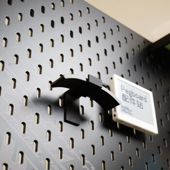 Beyzk is suitable for skadis hole plate accessories headphone holder black small arc