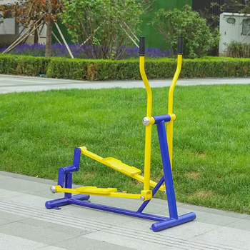 Wuyoujiangpin outdoor fitness equipment community outdoor park elderly single double elliptical machine flat stepper stepper walking machine elliptical machine county pickup