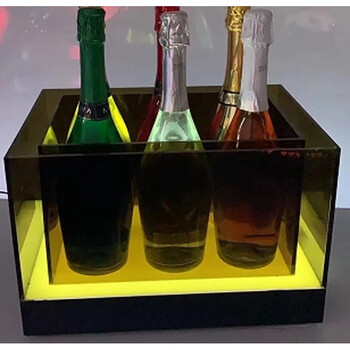 Fantasy bar champagne bucket luminous ice bucket champagne ship luminous ice trough champagne bucket ice cube bucket style 13