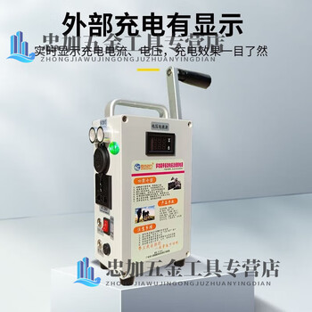 Rsrddy hand-cranked generator mobile phone charging 220 volt high-power outdoor survival and combat readiness supplies high-brightness lighting hand-cranked generator main picture