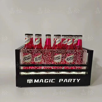 Fantasy bar luminous beer frame luminous ice bucket champagne bucket 24 pack anti-fall bubble beer frame