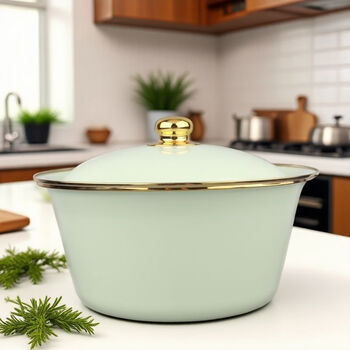 Fantasy extra thick lard basin covered basin with golden edge covered basin salad bowl sink basin marinade basin kitchen helper healthy lard basin small size