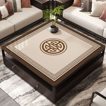 Fantasy square table mat disposable table mat square desktop protection mat tianci fulu 55x55cm