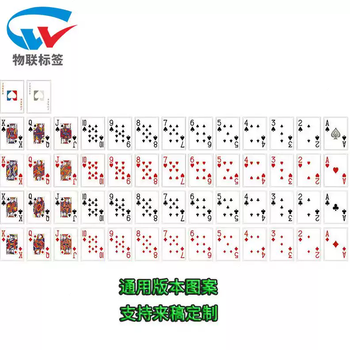 Preferred pvc overclocking chip pokeruhfrfid poker iso18000-6c radio frequency chip poker 88*63