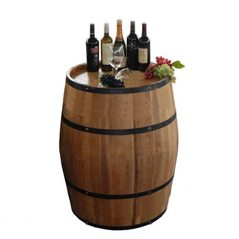 Fantasy open door wine barrel red wine barrel storage cabinet dry red wine wooden barrel decorative barrel storage wine cabinet barrel props 38cm high