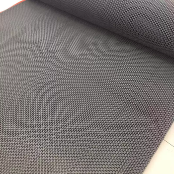 Yusenyi tear-proof bathroom kitchen whole roll large area anti-slip mat plastic mat hollow grid mat pvc floor mat gray clinker tear-proof (encryption 5.0) 0.9 meters wide x 15 meters long